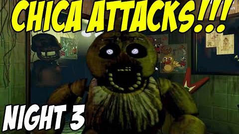 CHICA ATTACKS!! Five Nights At Freddys 3 Gameplay Walkthrough Part 3 Night 3 Complete-0