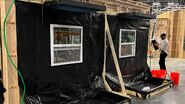 Mike's house being built.