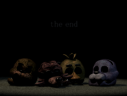 Chica's head from the Good Ending screen.