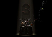 Springtrap in the brightened third teaser for the third game.