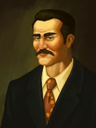 A portrait of Edwin Murray's Father.