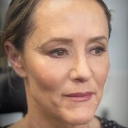 Another photo of Mary with Jane's makeup.