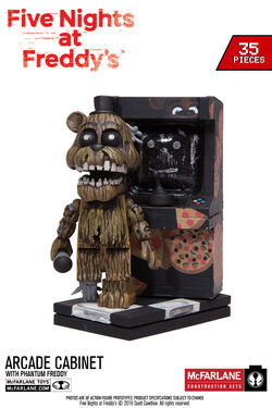 McFarlane Five Nights at Freddy's Private Room Construction Set [Lolbit &  Jumpscare Funtime Freddy] 