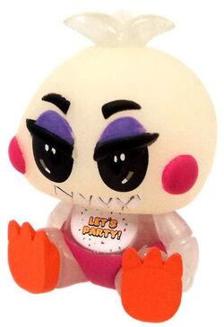 Funtime Chica GITD - Mystery Minis - Five Nights at Freddy's Pizza  Simulator Glow action figure