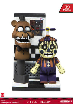 McFarlane FNAF FIVE NIGHTS AT FREDDYS CONSTRUCTION SET Series 1 2