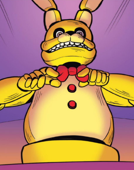 Happy Halloween🎃Five Nights At Freddy's Spring Bonnie, the yellow rab