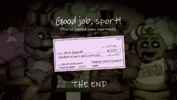 Five Nights at Freddy's 3 - NIGHT 6 COMPLETE - NIGHTMARE ENDING 