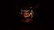 Part of Freddy's seen in the main menu.