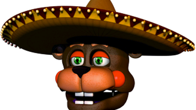 TOY FIGURE MEXICAN FIVE NIGHTS AT FREDDY 'ANIMATRONICS PIG PATCH 9