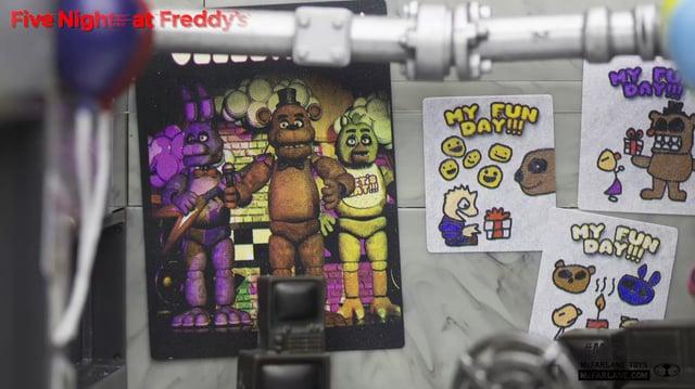 Five Nights at Freddy's The Office Construction Set from McFarlane Toys