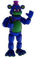 Nieużyty model Blacklight Freddy'ego