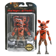 Glow-In-the-Dark Foxy's action figure; (UK Version).