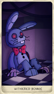 Withered Bonnie Collectable Card