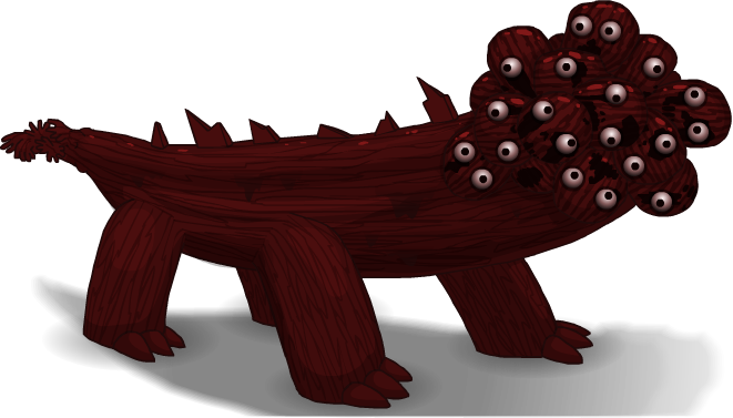 My model of Eyesaur from One night at Flumpty's : r/fivenightsatfreddys