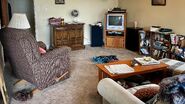 A image of Mike's living room.