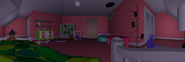 A WIP screenshot of the bedroom.