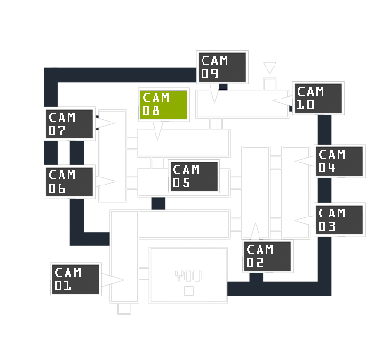 FNAFJP on X: Did you know that the fnaf 3 camera map flipped lookes like  Scott's picture?  / X