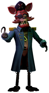 Captain Foxy HW2 Full Body