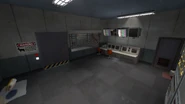 A FNaF-inspired room in an official community-made Team Fortress 2 map.
