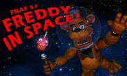 Ditto but for FNaF World's "FNaF 57: Freddy in Space" minigame screen.