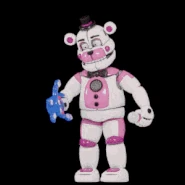 Animación de Funtime Freddy al ser derrotado.