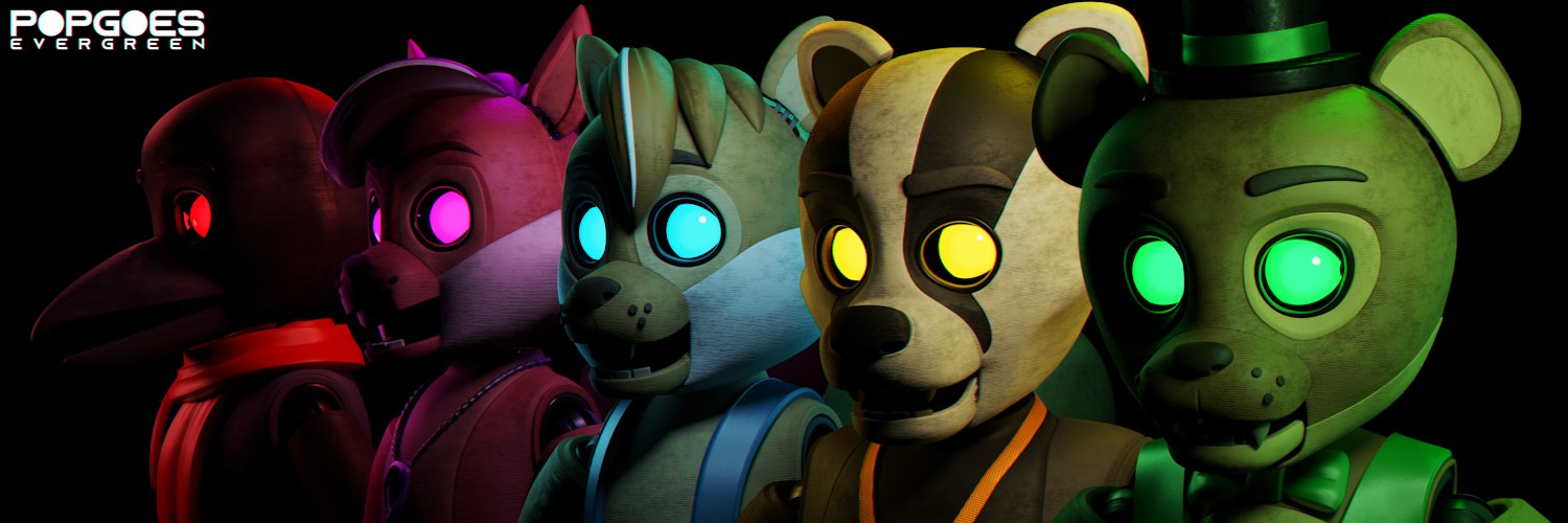 POPGOES on X: I had a go at painting some colour into the Five