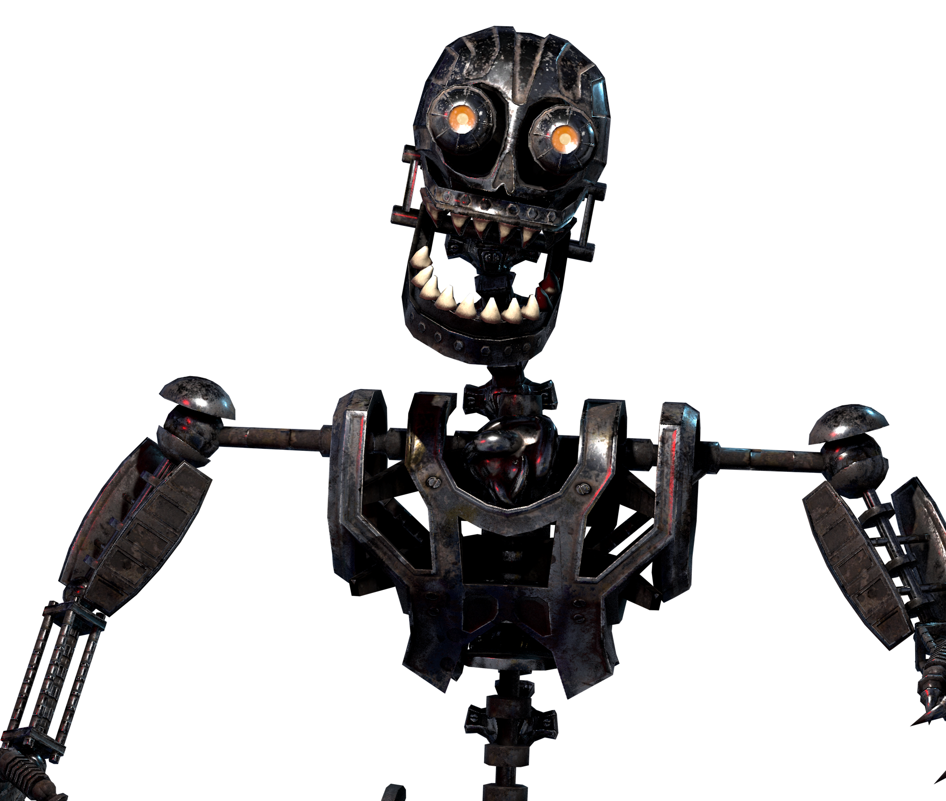 FNAF Movie Updates on X: Endoskeleton in Five Nights at Freddy's