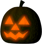 Texture of the jack-o'-lantern for the Halloween day.
