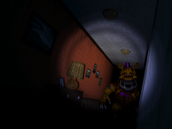 NIGHTMARE FREDBEAR Diagram