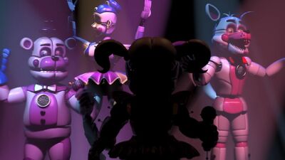 roblox adventures sister location funtime foxy hates me