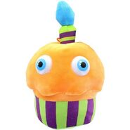 Orange Blacklight Toy Cupcake