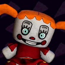 fnaf plush baby