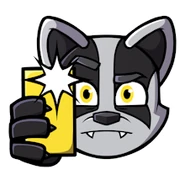 Gotcha Blake sticker.