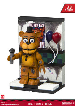 McFarlane FNAF FIVE NIGHTS AT FREDDYS CONSTRUCTION SET Series 1 2