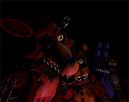Withered Foxy on the Withered level icon from the FNAF 2 game mode.