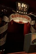 The entrance to his showroom from a newer screenshot, shown in Dawko’s recent charity stream.