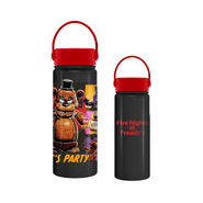 "Let's Party" water bottle.