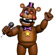 Rockstar Freddy cuando mueres o te pasas una noche.