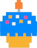 Blue Cupcake.png (2 KB) A Blue Cupcake.