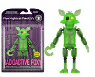 Radioactive Foxy's Funko action figure.