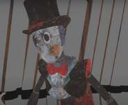 Zniszczony robot-magik