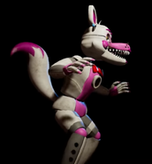 Funtime Foxy in the gallery (side).