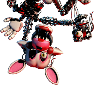 Why is mangle the only moving animatronic (other than W.freddy) in