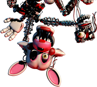 If the fnaf 2 movie is based on the second game mangle would be