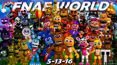 FNAF WORLD IS BACK WITH A UNOFFICIAL UPDATE 3!!!!! 