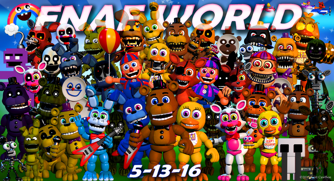 Five Nights At Freddy's 2 FNaF World Five Nights At Freddy's 3