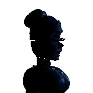 Ballora being scooped completely, animated.