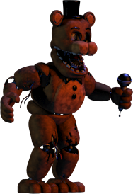 Two Faz-Facts about Withered Freddy from Five Nights at Freddy's 2! #w, withered animatronics explained