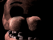 Rare eyeless Withered Freddy that will rarely appear when starting the game.