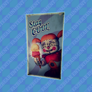 The prize icon for the Circus Baby poster.